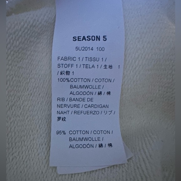 Yeezy Season 5 Calabasas Crest Crewneck Sweatshirt - Picture 3 of 5